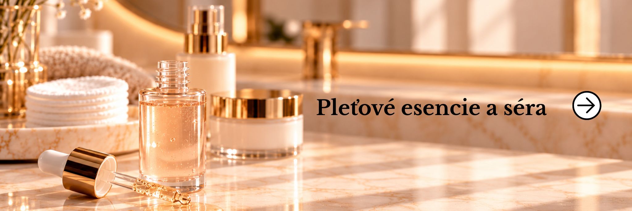 Pleťové esencie a séra